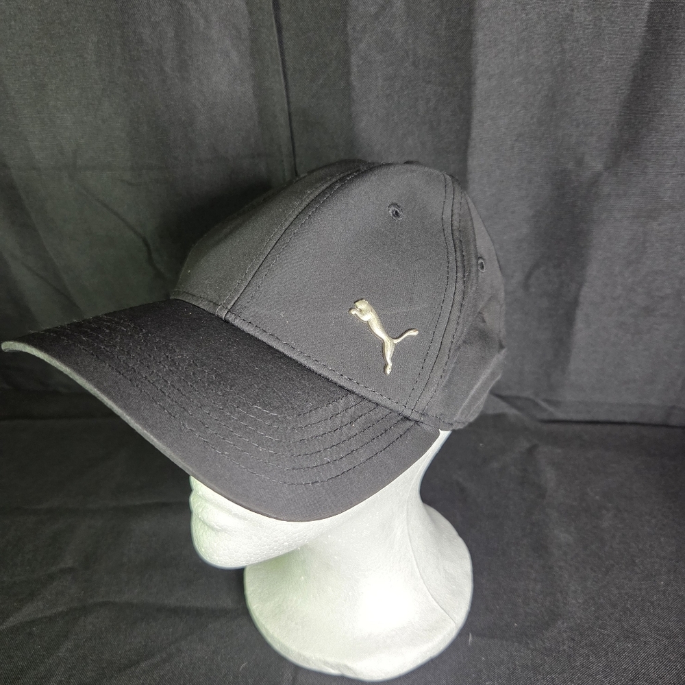 Puma Black Metal Cat Hat S/M